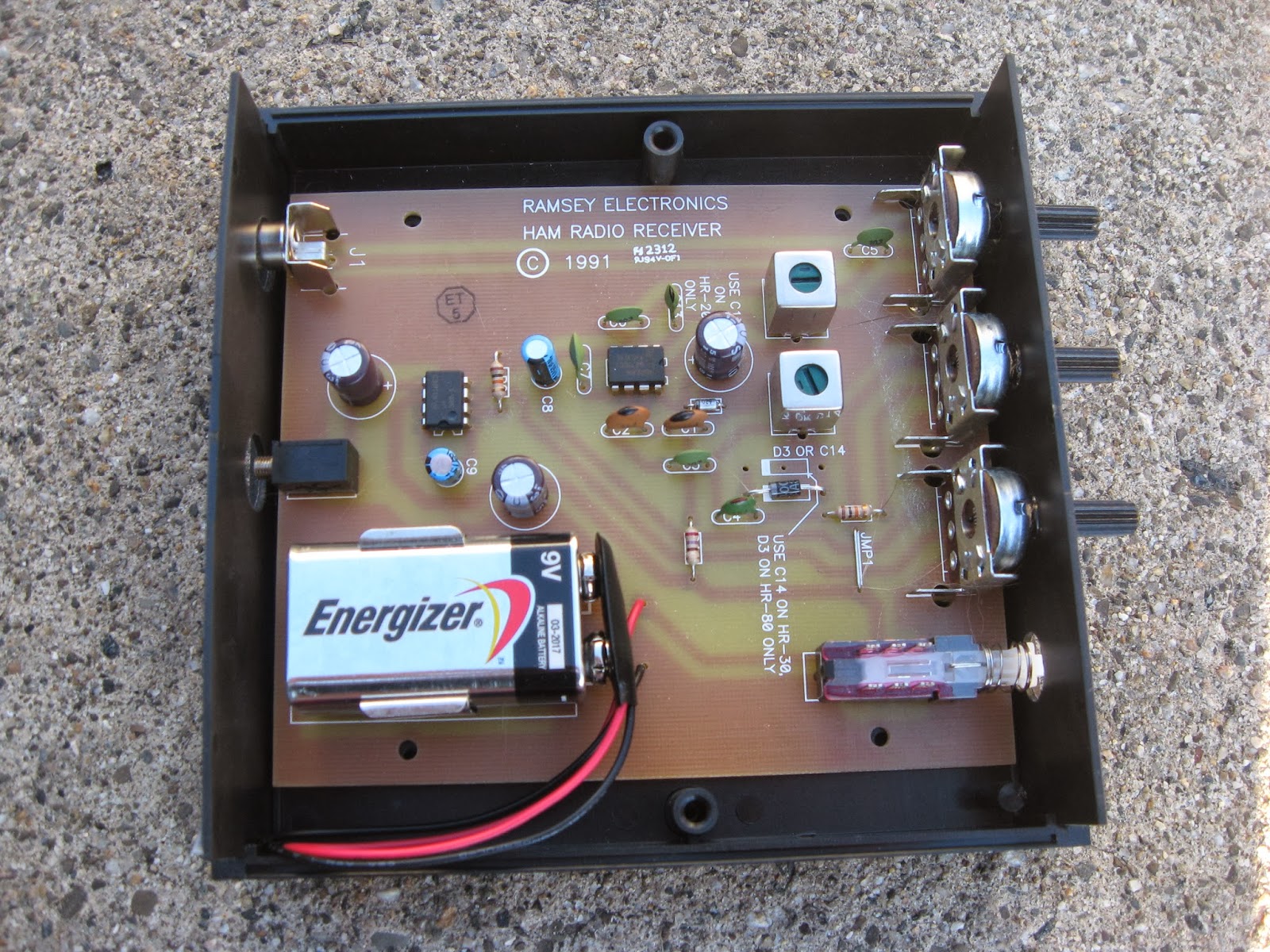 Melted Solder Ramsey 20 Meter Receiver Kit